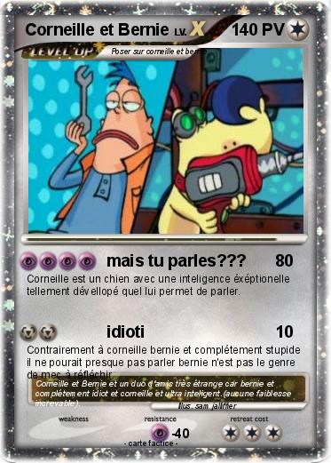 Pokemon Corneille et Bernie