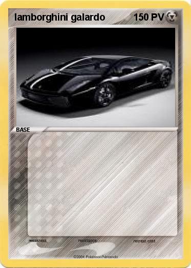 Pokemon lamborghini galardo