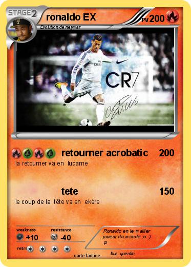 Pokemon ronaldo EX