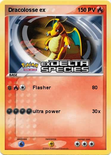 Pokemon Dracolosse ex