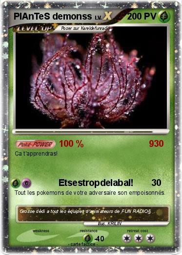 Pokemon PlAnTeS demonss