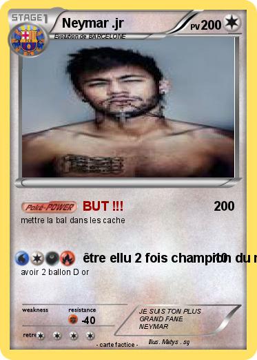 Pokemon Neymar .jr
