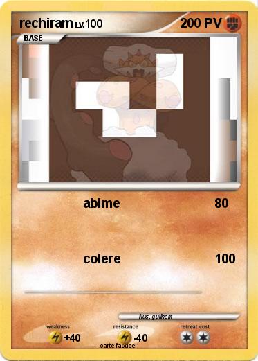 Pokemon rechiram
