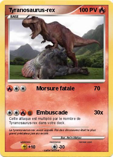 Pokemon Tyranosaurus-rex