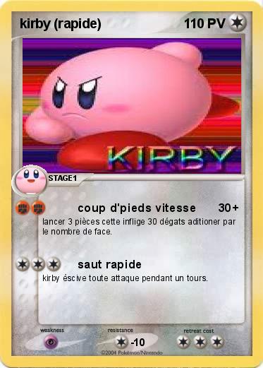 Pokemon kirby (rapide)