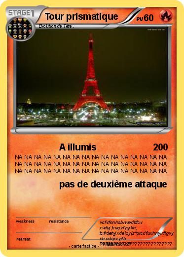 Pokemon Tour prismatique