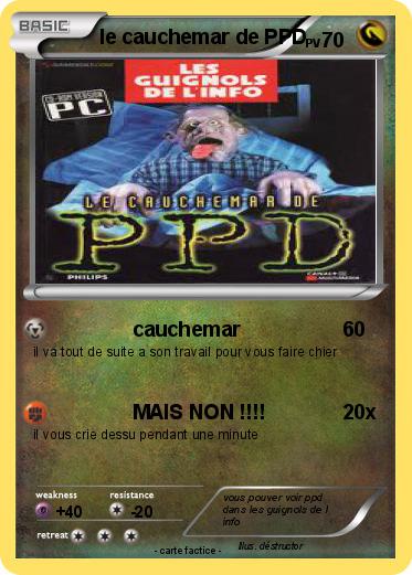 Pokemon le cauchemar de PPD