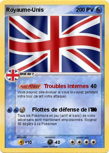 Pokemon Royaume-Unis