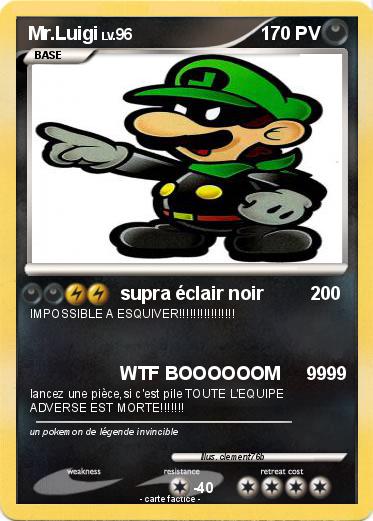 Pokemon Mr.Luigi