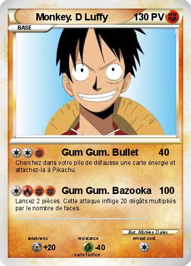 Pokemon Monkey. D Luffy