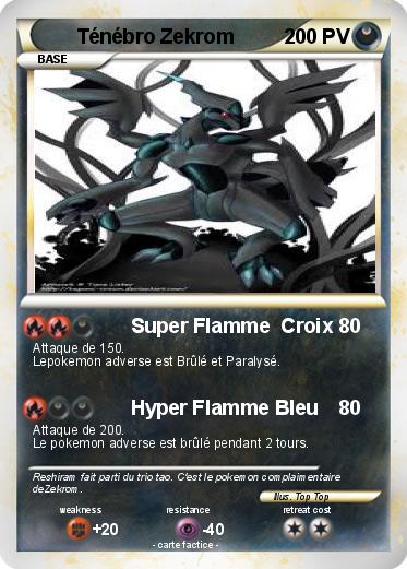 Pokemon Ténébro Zekrom