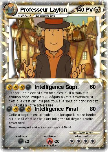 Pokemon Professeur Layton