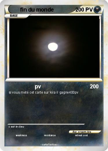 Pokemon fin du monde