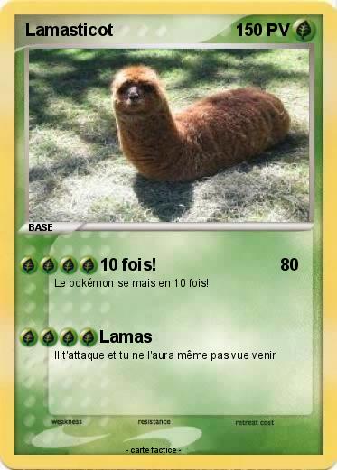 Pokemon Lamasticot