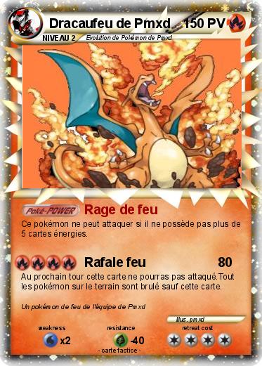 Pokemon Dracaufeu de Pmxd