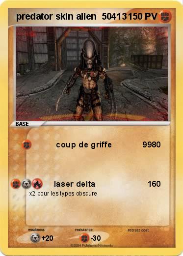 Pokemon  predator skin alien  50413