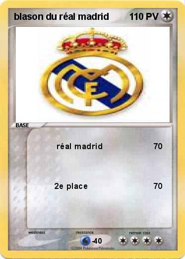 Pokemon blason du réal madrid