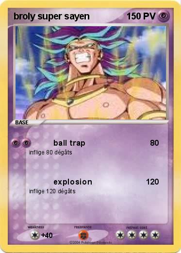 Pokemon broly super sayen