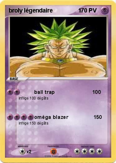 Pokemon broly légendaire                1