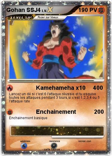 Pokemon Gohan SSJ4