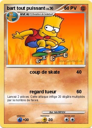 Pokemon bart tout puissant