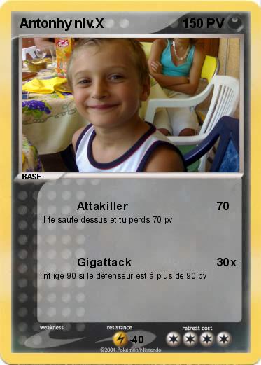 Pokemon Antonhy niv.X