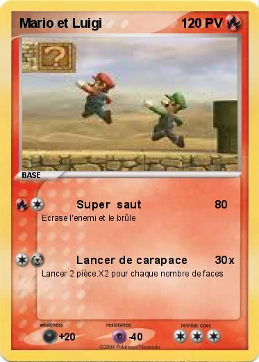Pokemon Mario et Luigi