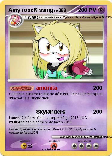 Pokemon Amy roseKissing