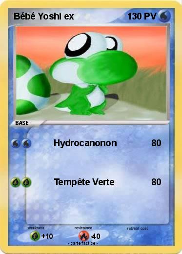 Pokemon Bébé Yoshi ex