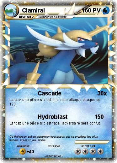 Pokemon Clamiral