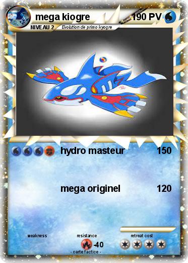Pokemon mega kiogre