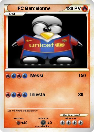 Pokemon FC Barcelonne