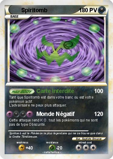Pokemon Spiritomb