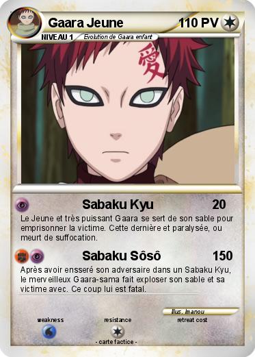 Pokemon Gaara Jeune