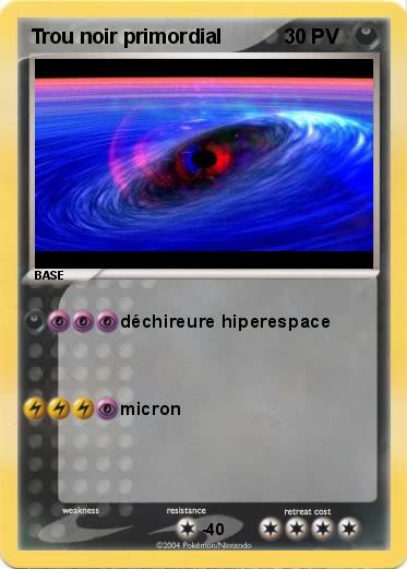 Pokemon Trou noir primordial