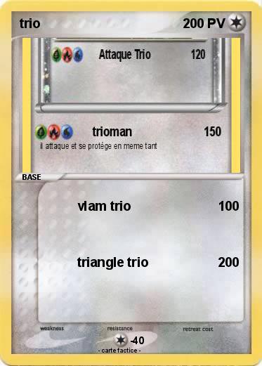 Pokemon trio