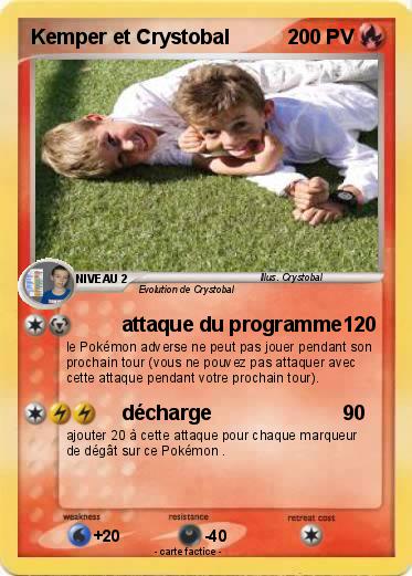 Pokemon Kemper et Crystobal