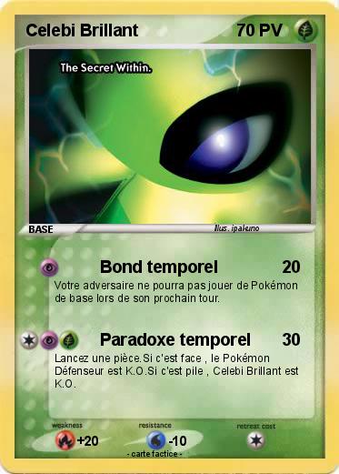 Pokemon Celebi Brillant