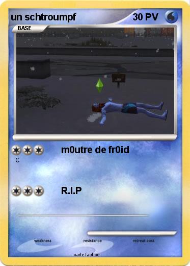 Pokemon un schtroumpf