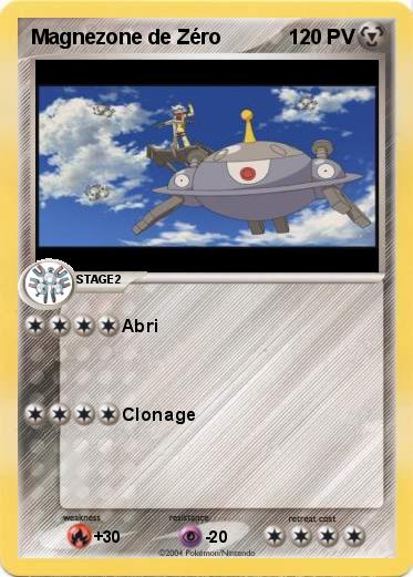 Pokemon Magnezone de Zéro