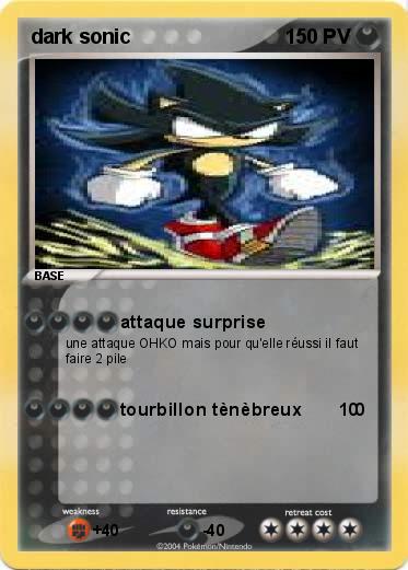 Pokemon dark sonic