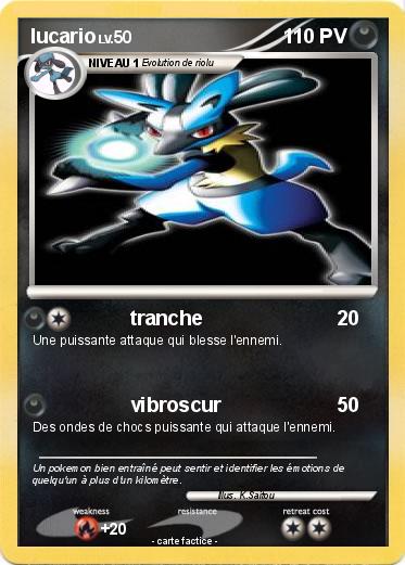 Pokemon lucario