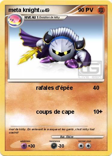 Pokemon meta knight