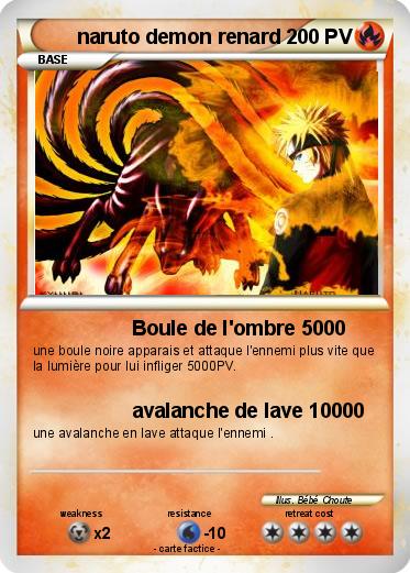 Pokemon naruto demon renard