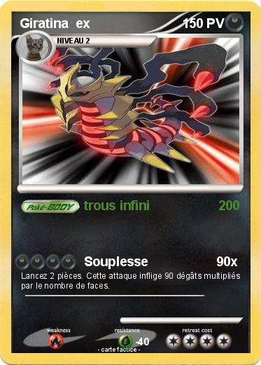 Pokemon Giratina  ex