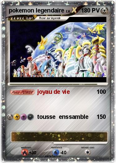 Pokemon pokemon legendaire