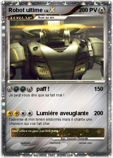 Pokemon Robot ultime