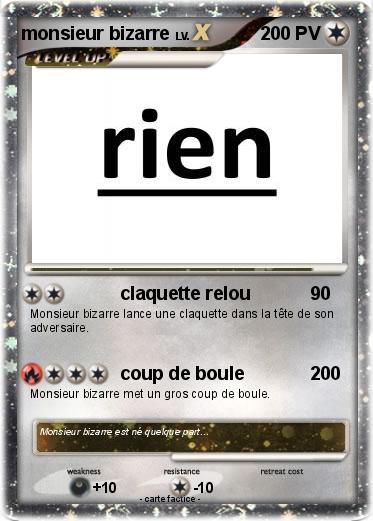 Pokemon monsieur bizarre