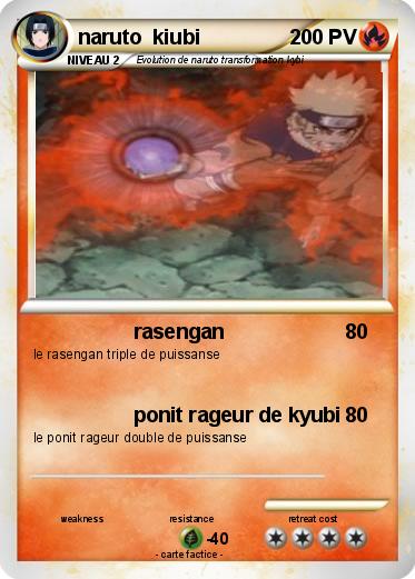 Pokemon naruto  kiubi