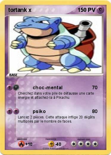 Pokemon tortank x